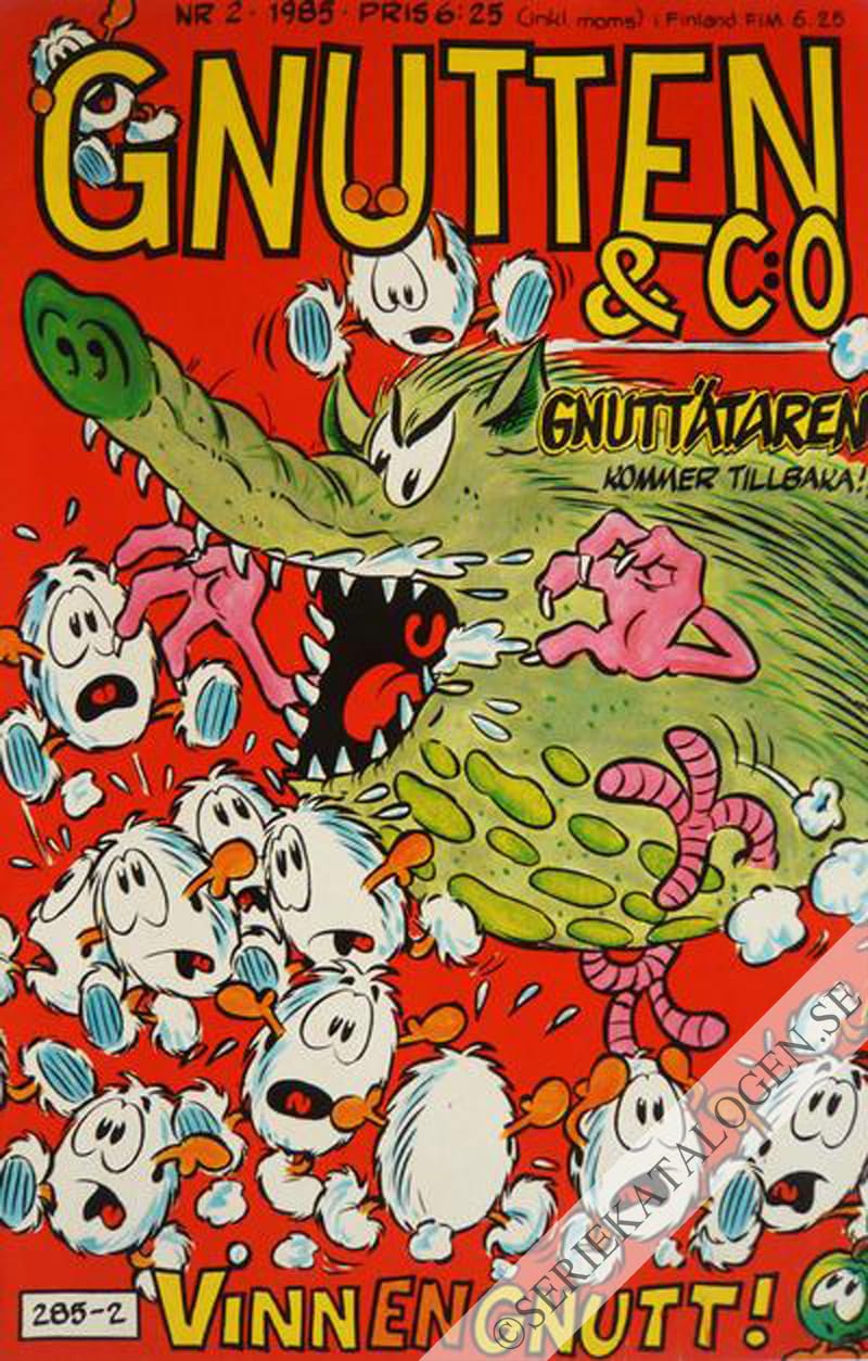Framsida på Gnutten & C:o #2 (1985)