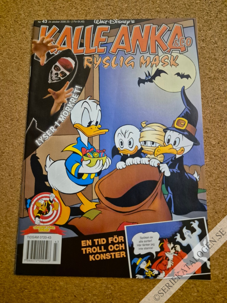 Framsida på Kalle Anka & C:o #43 (2006)