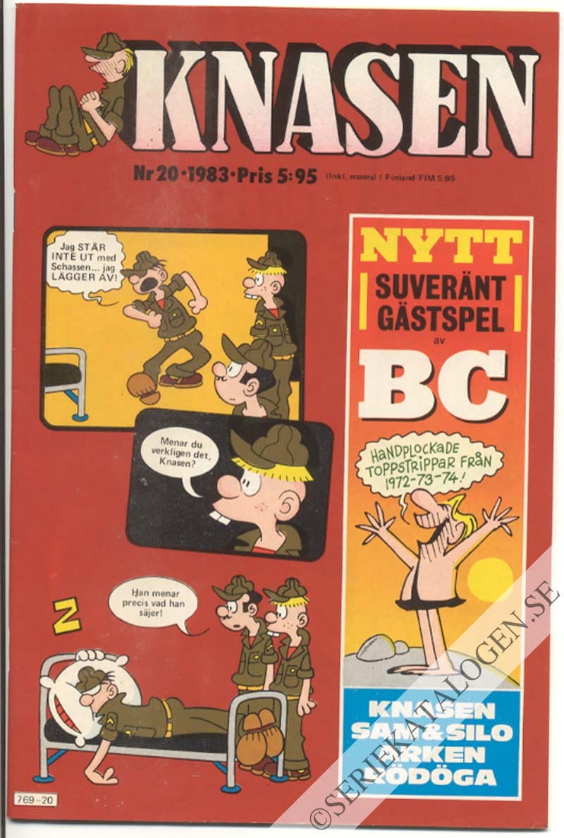 Framsida på Knasen #20 (1983)