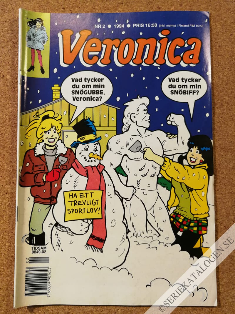 Framsida på Veronica #2 (1994)
