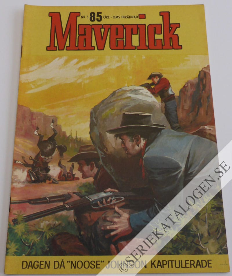 Framsida på Maverick #5 (1964)