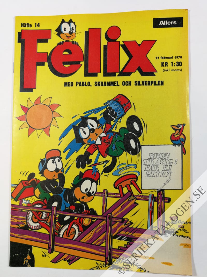 Framsida på Felix #14 (1970)