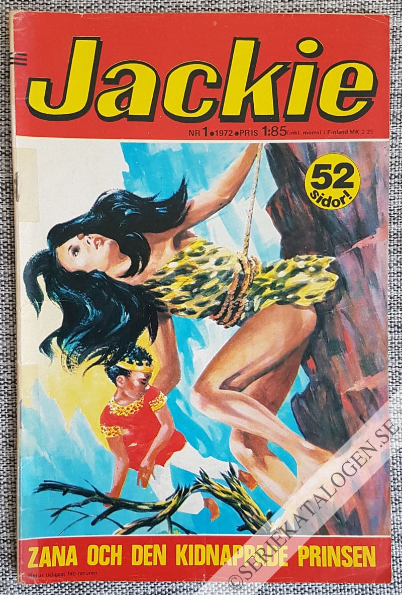 Framsida på Jackie #1 (1972)