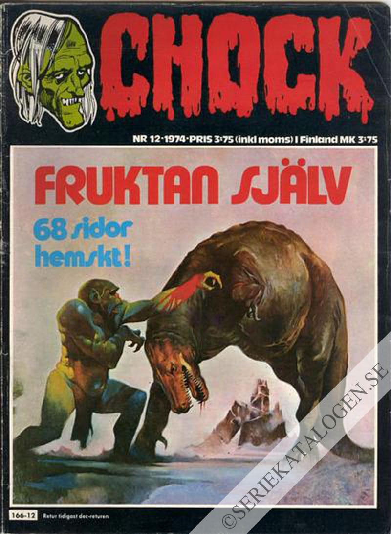Framsida på Chock Fruktan själv (1974)