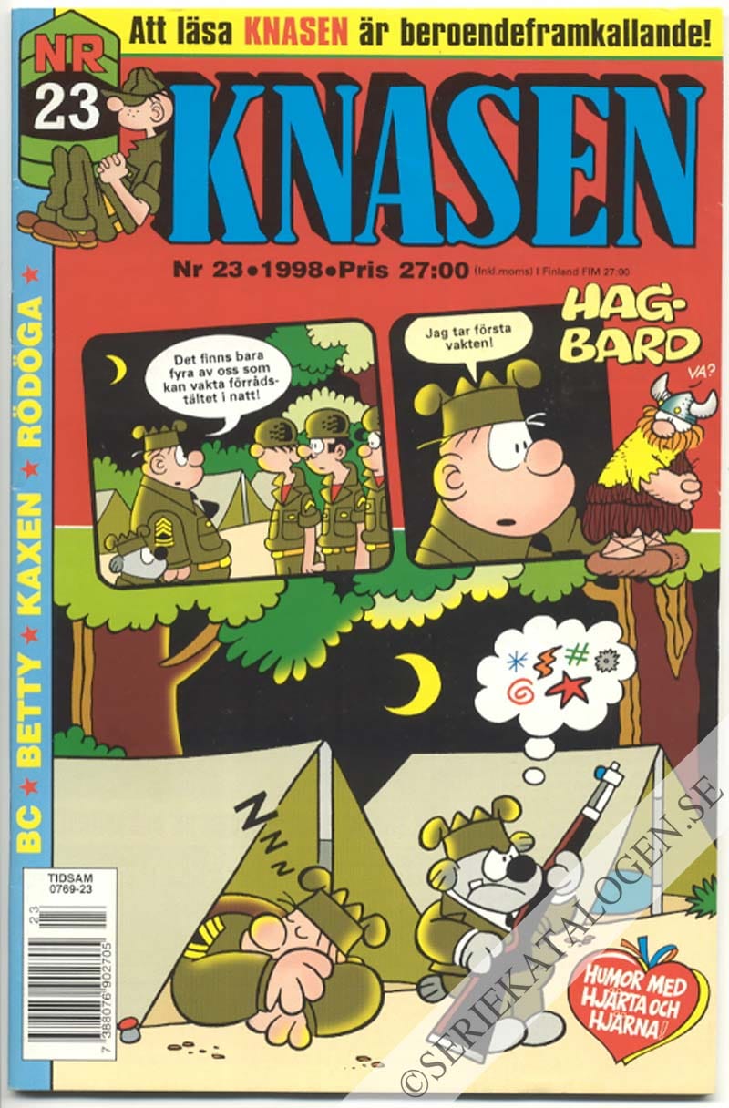 Framsida på Knasen #23 (1998)