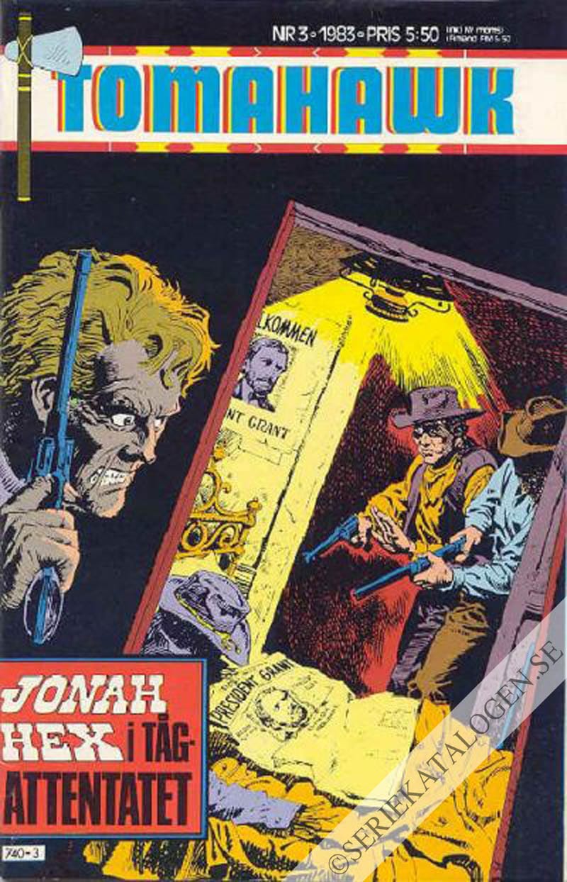Framsida på Tomahawk #3 (1983)