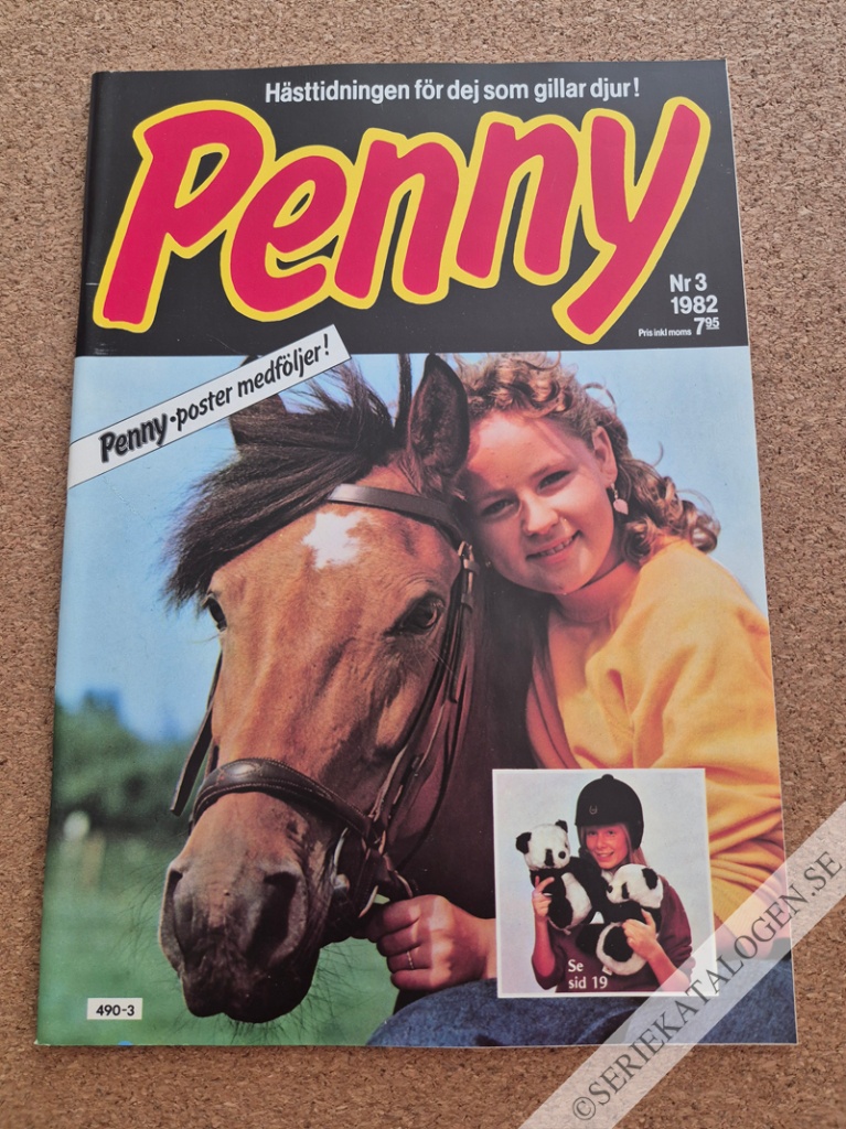Framsida på Penny #3 (1982)