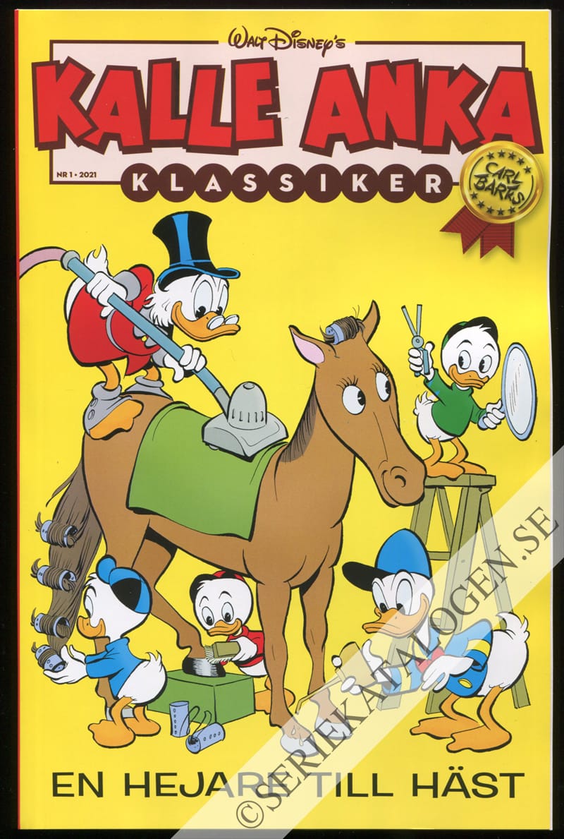 Framsida på Kalle Anka Klassiker #1 (2021)