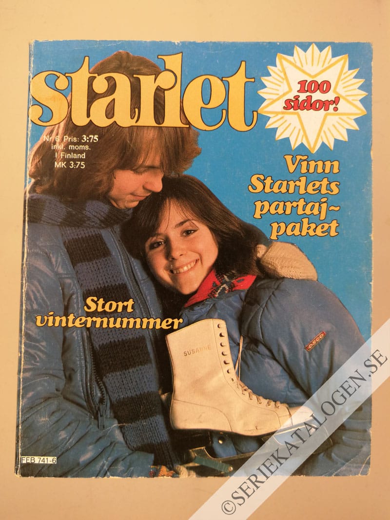 Framsida på Starlet #6 (1977)