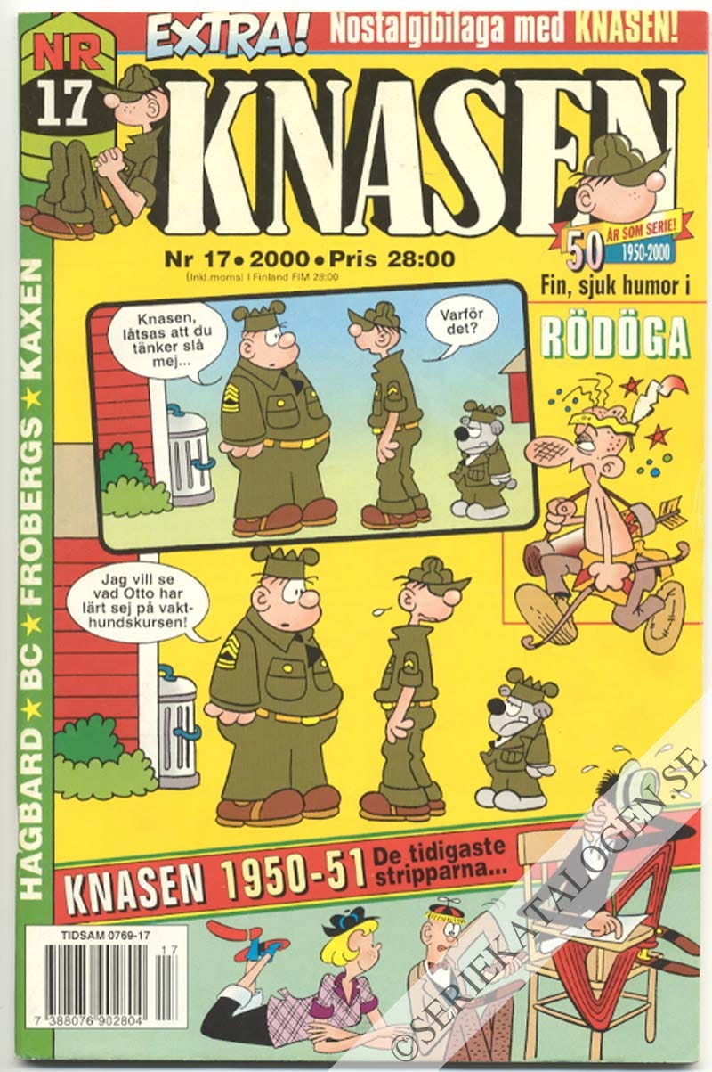 Framsida på Knasen #17 (2000)