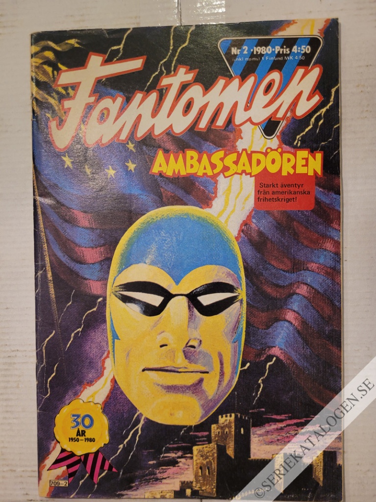 Framsida på Fantomen #2 (1980)