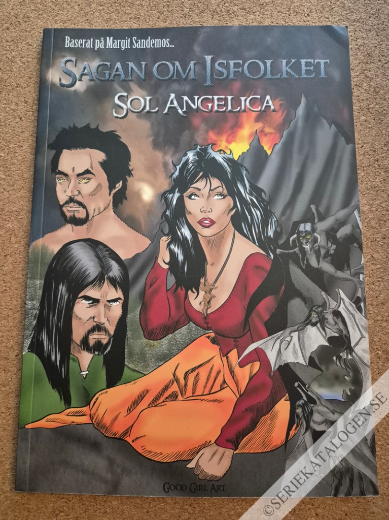 Framsida på Sagan om Isfolket Del 2 - Sol Angelica (2016)