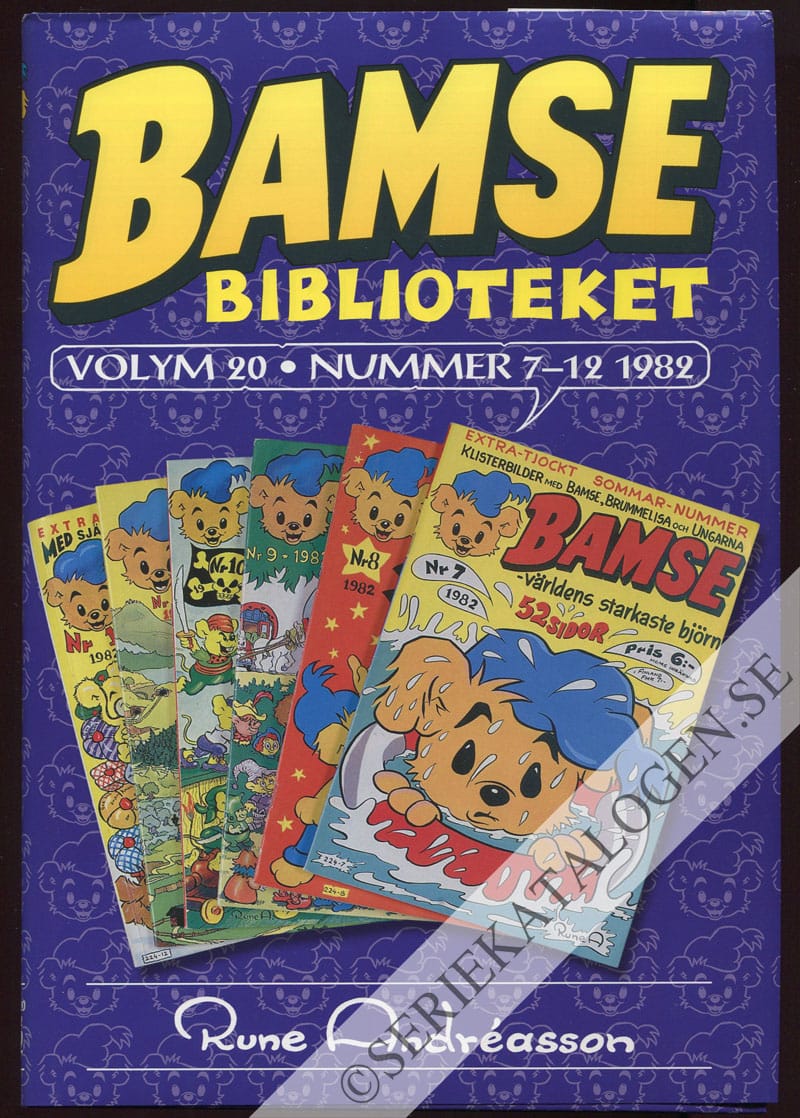 Framsida på Bamsebiblioteket #20 (2007)
