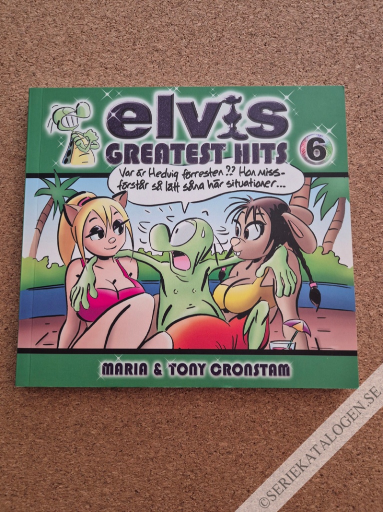 Framsida på Elvis - Greatest hits #6 (2013)