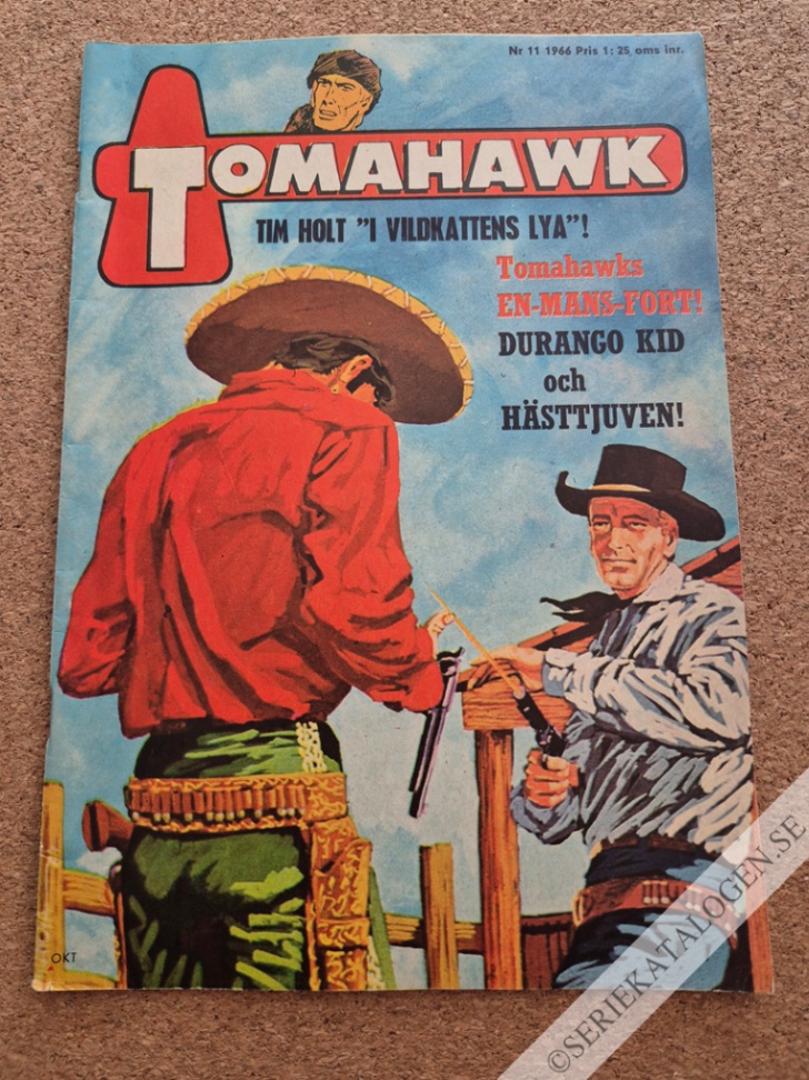 Framsida på Tomahawk #11 (1966)