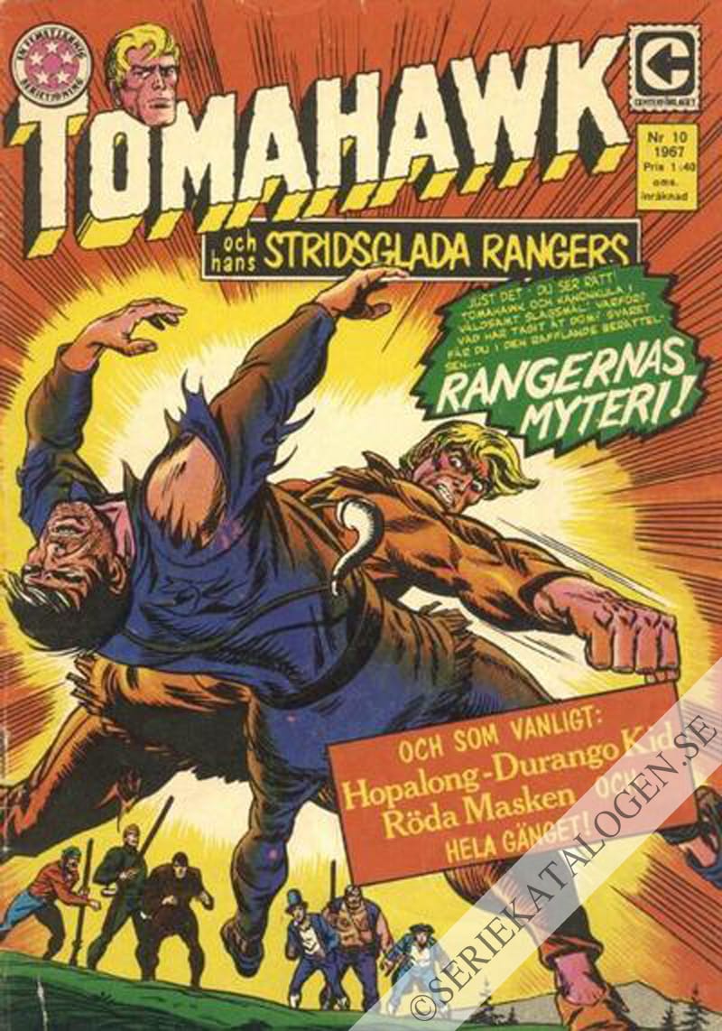 Framsida på Tomahawk #10 (1967)