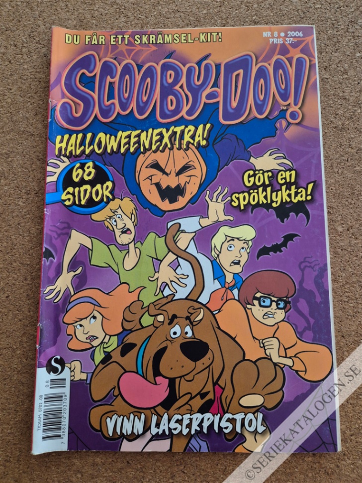 Framsida på Scooby-Doo! #8 (2006)