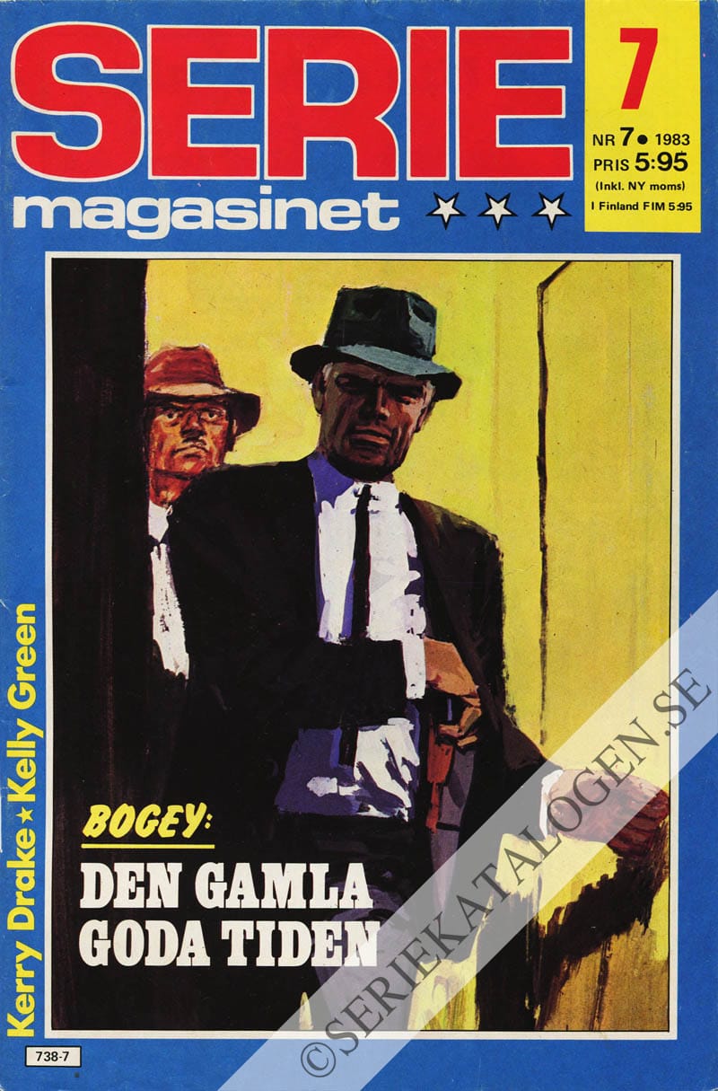 Framsida på Seriemagasinet #7 (1983)