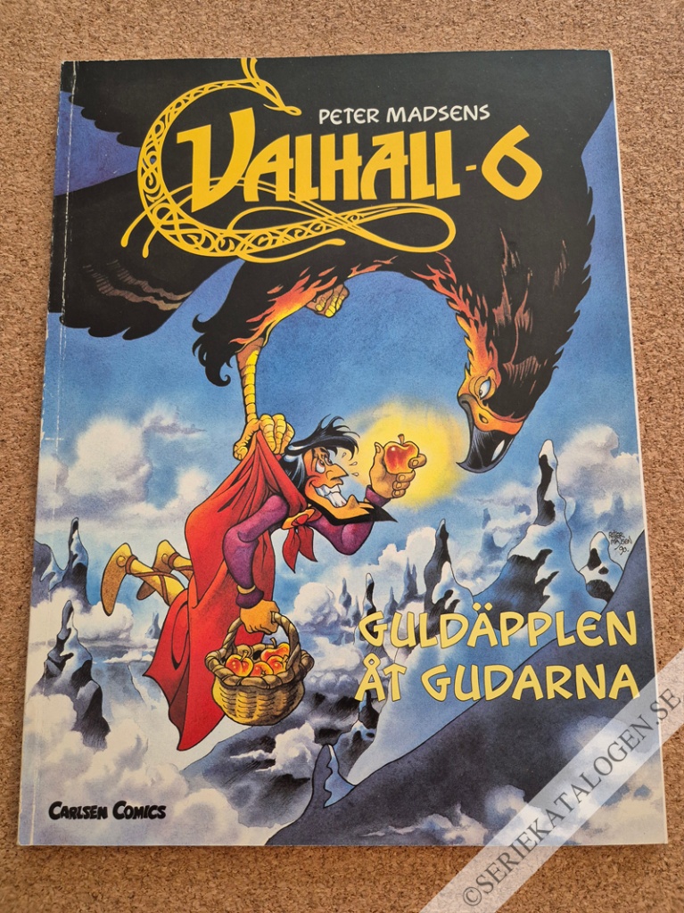Framsida på Valhall Guldäpplen åt gudarna (1991)