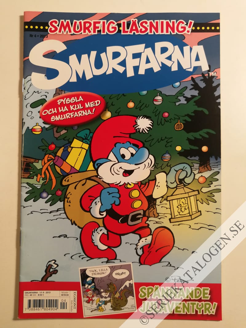 Framsida på Smurfarna #4 (2013)