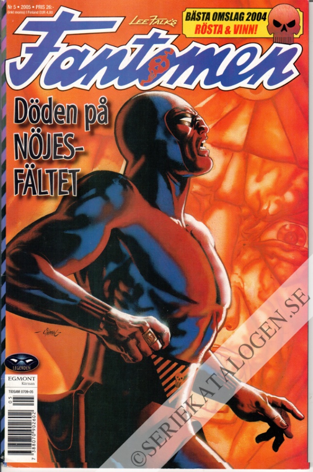 Framsida på Fantomen #5 (2005)