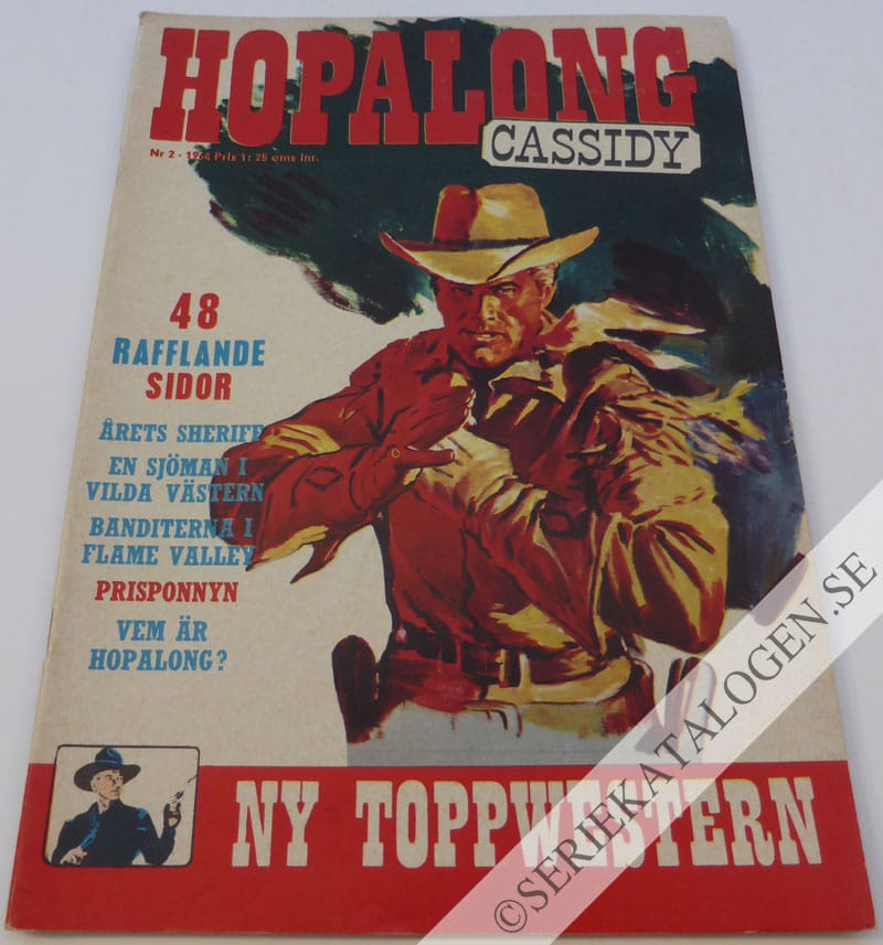Framsida på Hopalong Cassidy #2 (1964)