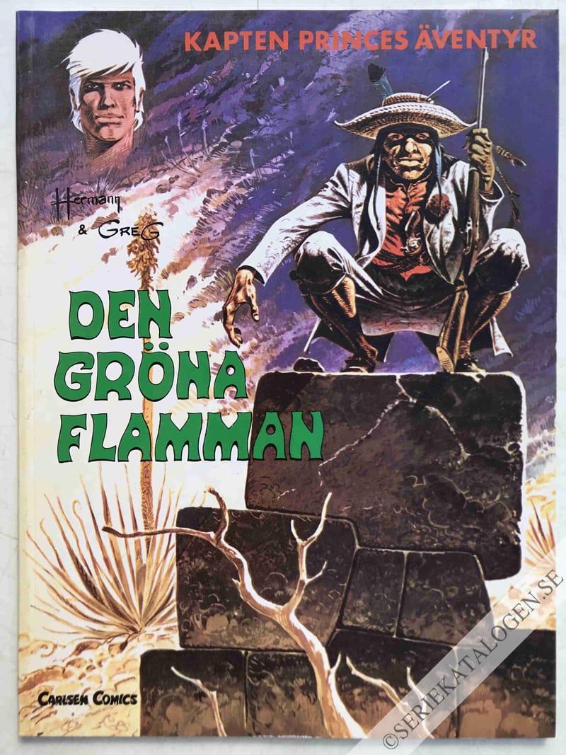 Framsida på Den gröna flamman (1989)