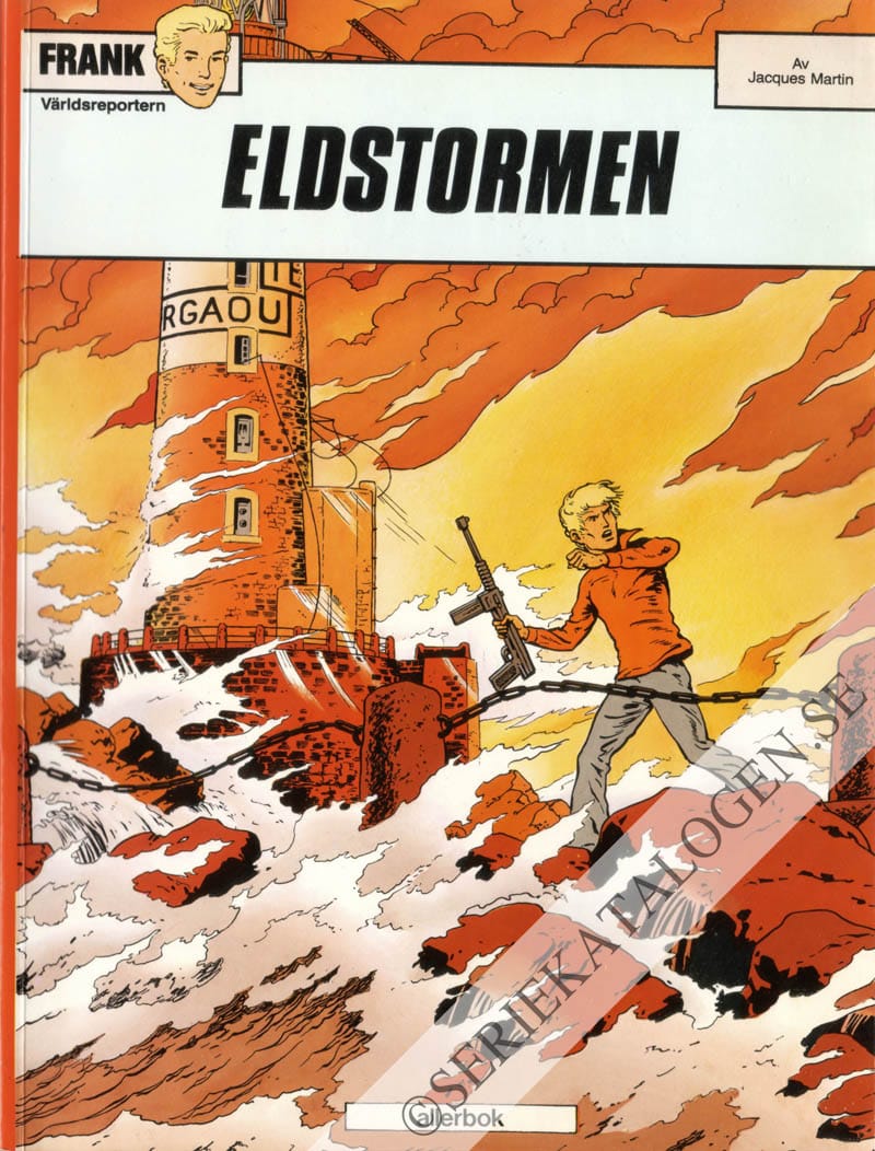 Framsida på Frank Eldstormen (1980)