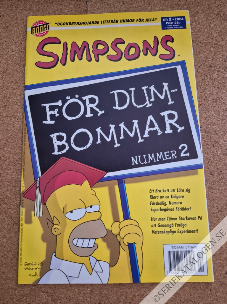 Framsida på Simpsons #2 (2004)