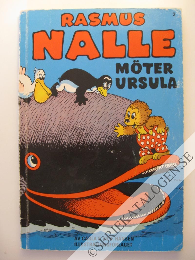 Framsida på Rasmus Nalle Rasmus Nalle möter Ursula (1969)