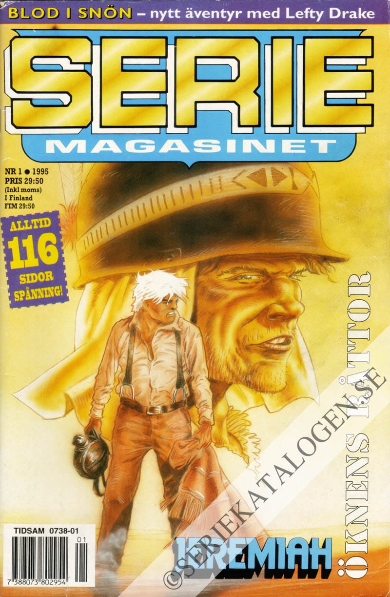 Framsida på Seriemagasinet #1 (1995)