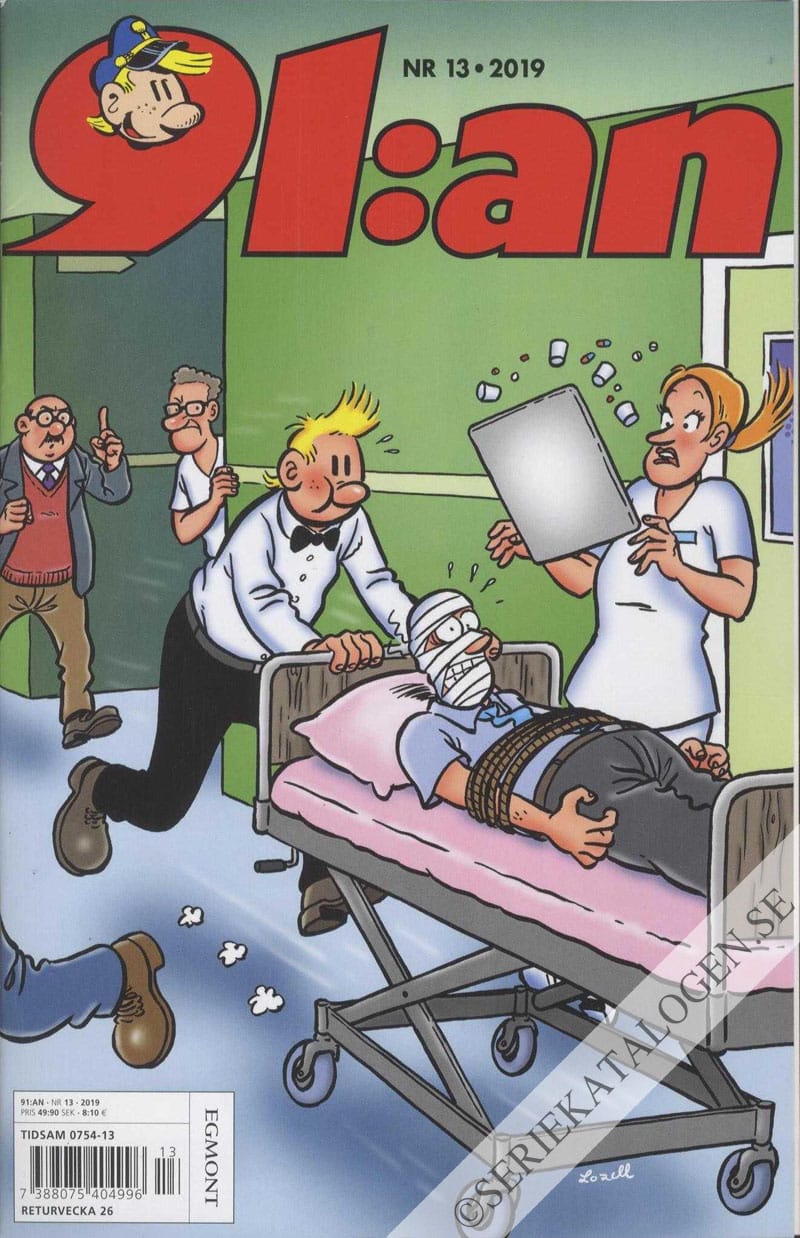 Framsida på 91:an #13 (2019)