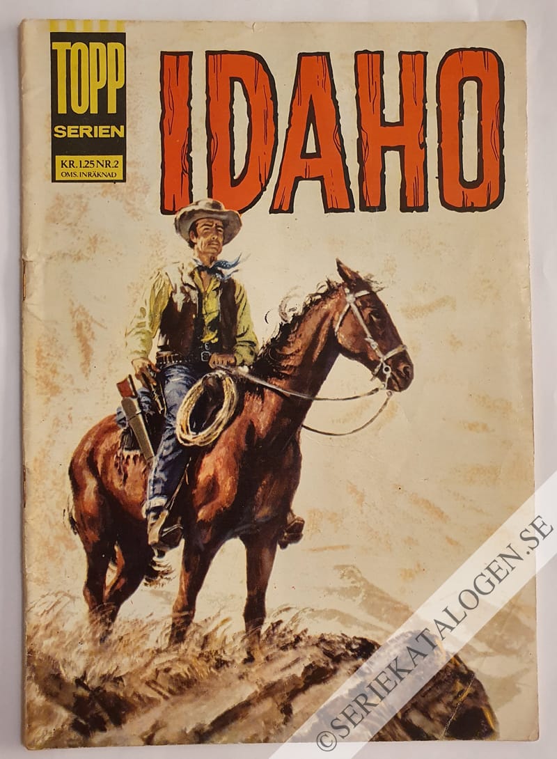 Framsida på Toppserien Idaho (1964)