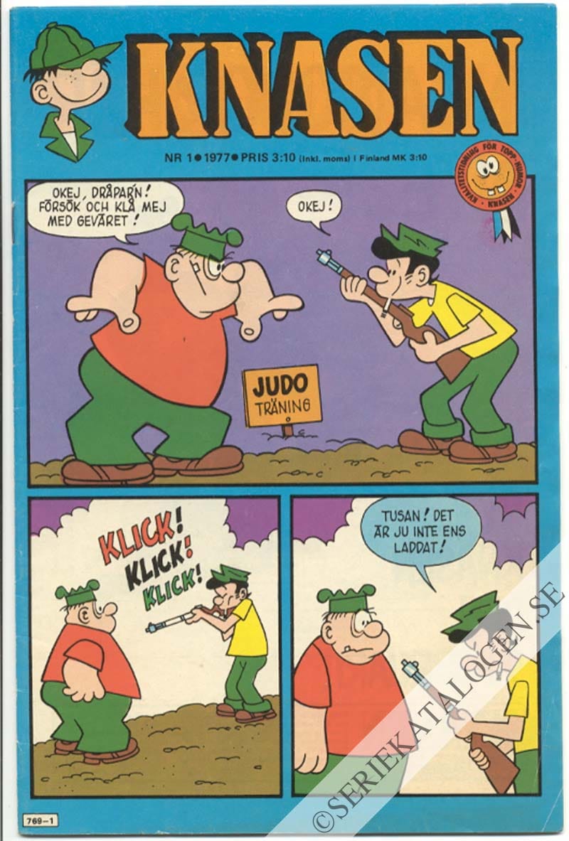 Framsida på Knasen #1 (1977)