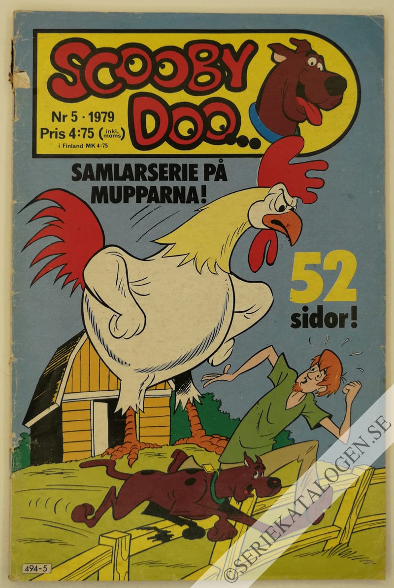 Framsida på Scooby Doo #5 (1979)