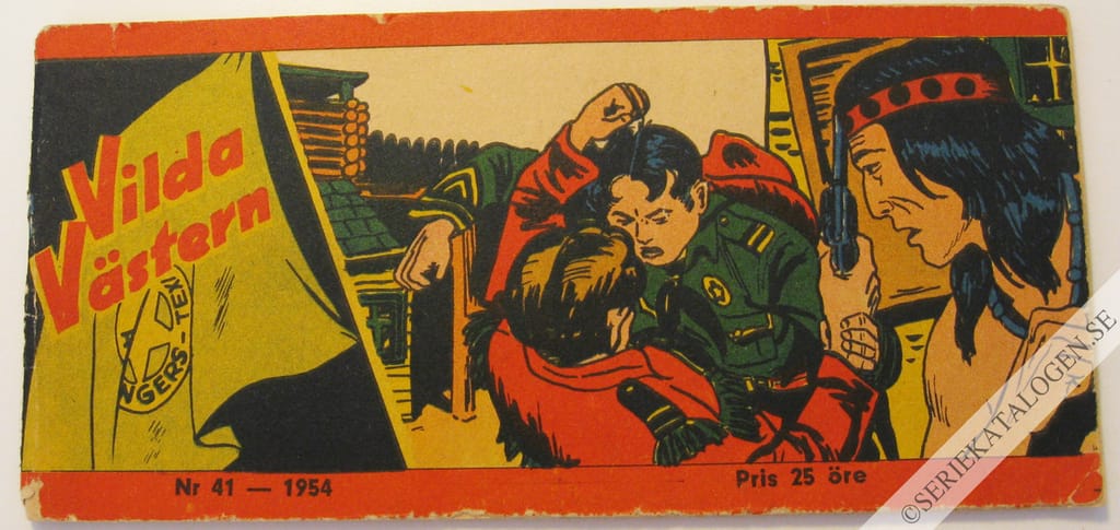 Framsida på Vilda Västern #41 (1954)