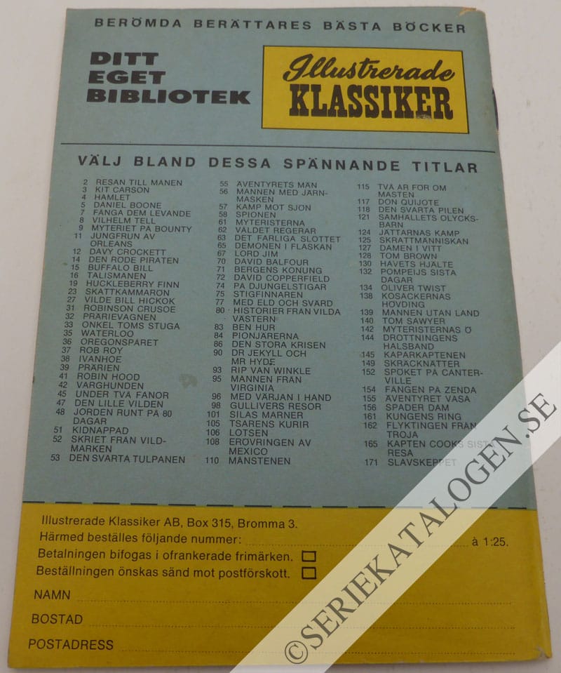 Baksida på Raid mot St. Julian (1965)