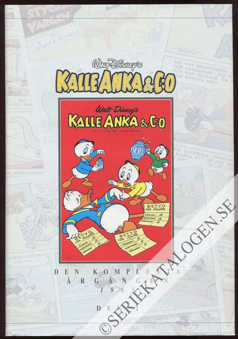 Framsida på Kalle Anka & C:o - den kompletta årgången 1963 del 2 (2008)