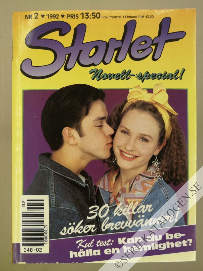 Framsida på Starlet #2 (1992)