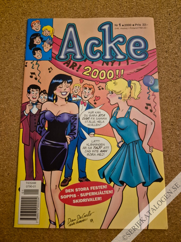 Framsida på Acke #1 (2000)