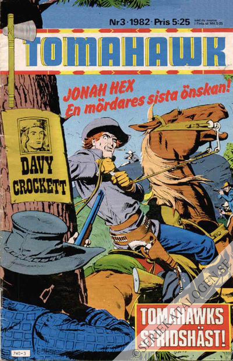 Framsida på Tomahawk #3 (1982)