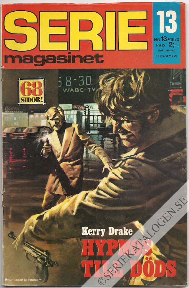 Framsida på Seriemagasinet #13 (1973)