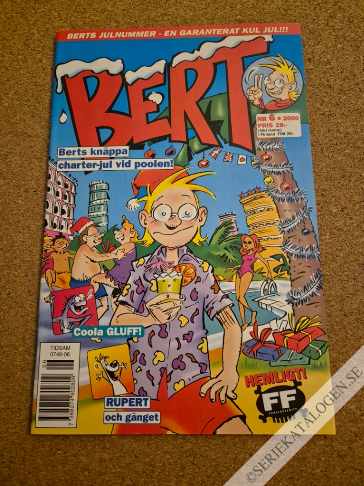 Framsida på Bert #6 (2000)