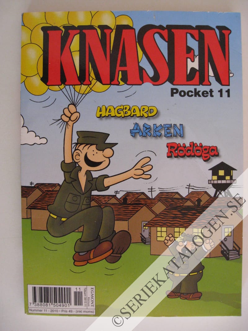 Framsida på Knasen pocket #11 (2010)