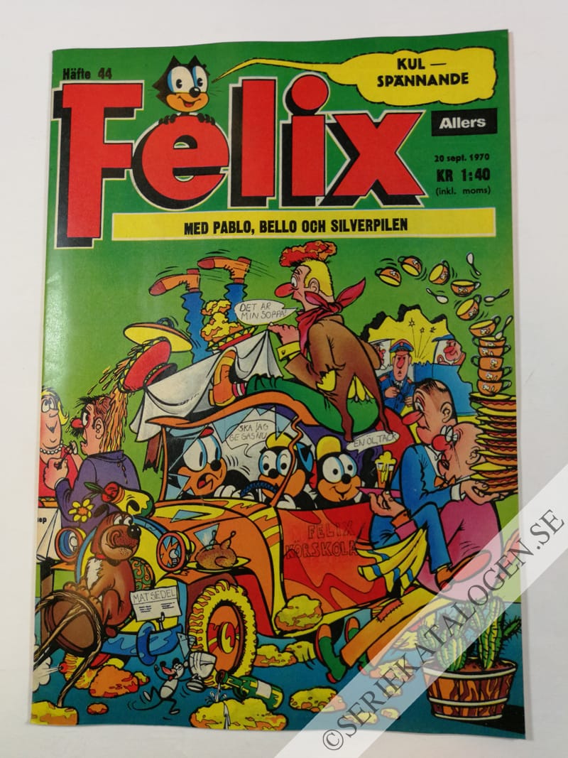 Framsida på Felix #44 (1970)