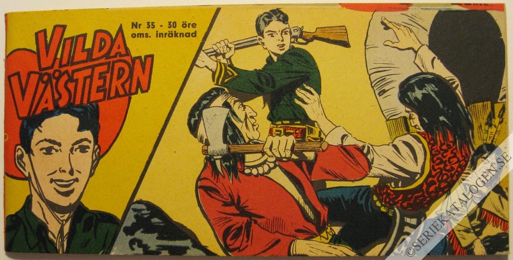 Framsida på Vilda Västern #35 (1961)