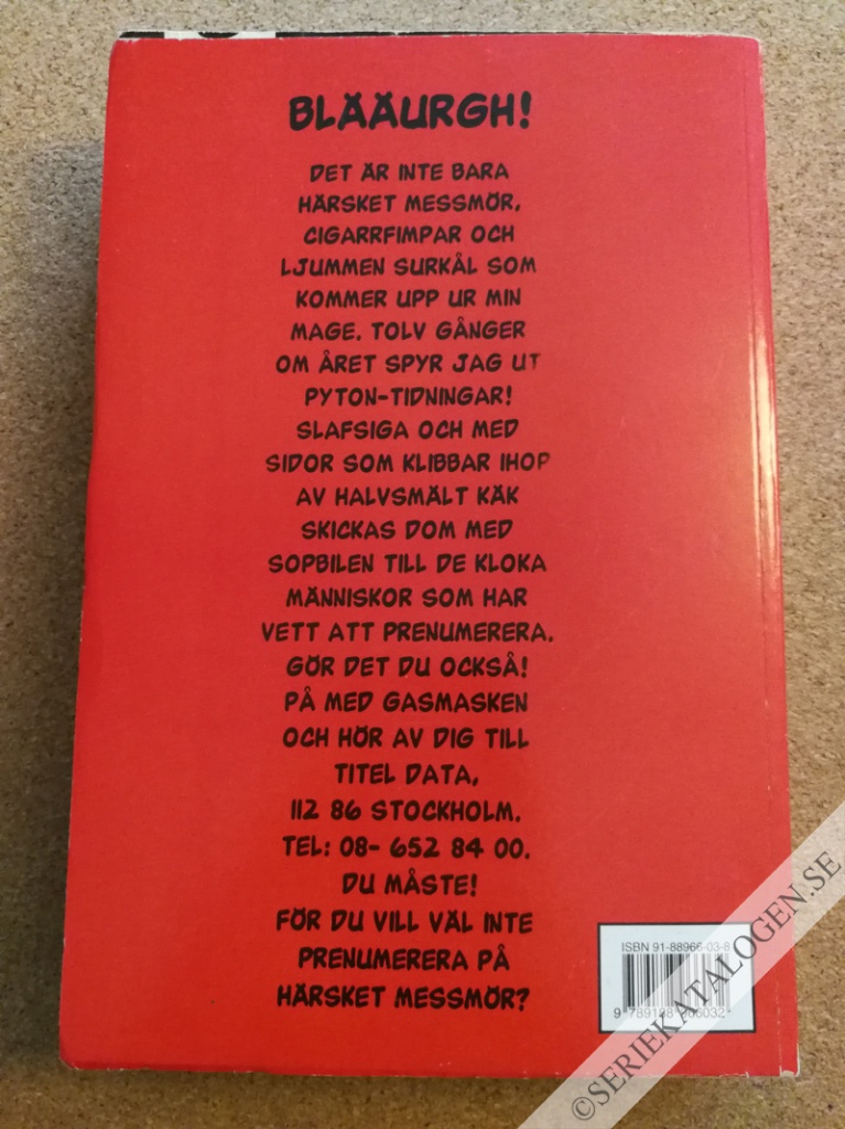 Baksida på Årgång 1995 (1996)
