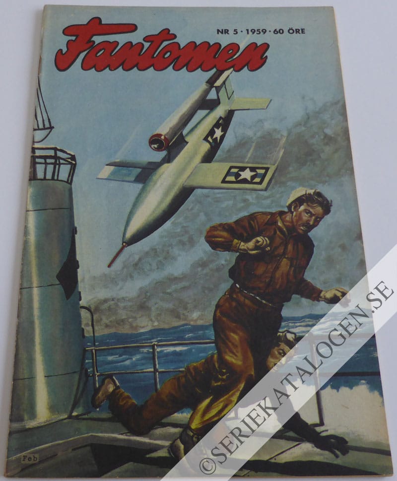 Framsida på Fantomen #5 (1959)