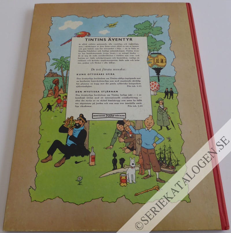 Baksida på Den mystiska stjärnan (1960)