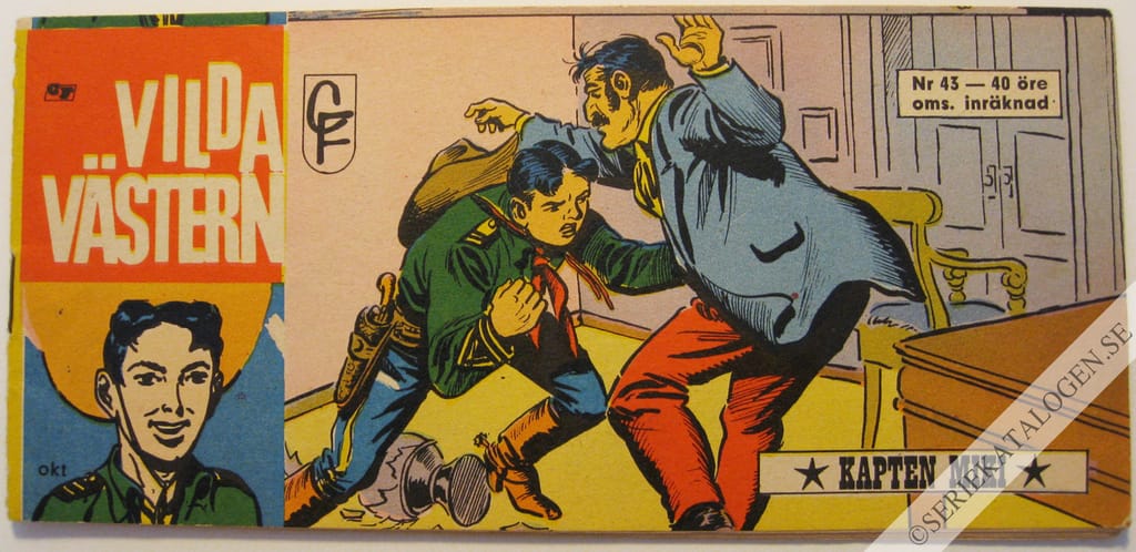 Framsida på Vilda Västern #43 (1964)
